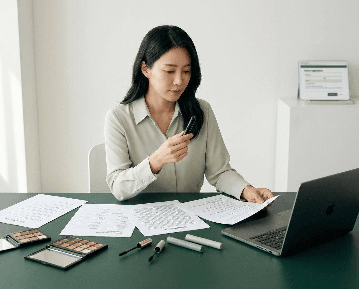 아이섀도·마스카라, 미국 판매 등록 대상일까